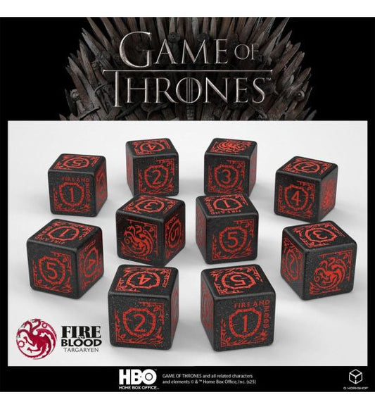 Game Of Thrones Dice: Targaryen (10)