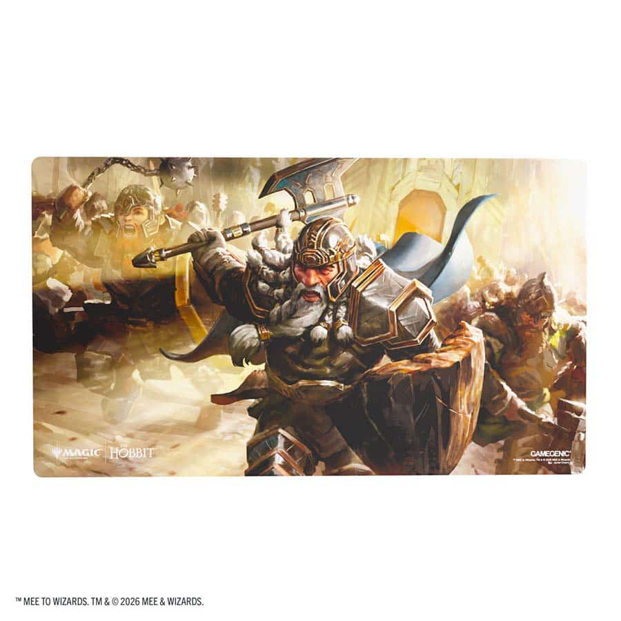 Magic The Gathering The Hobbit Prime Playmat- Thorin, Mountain- King