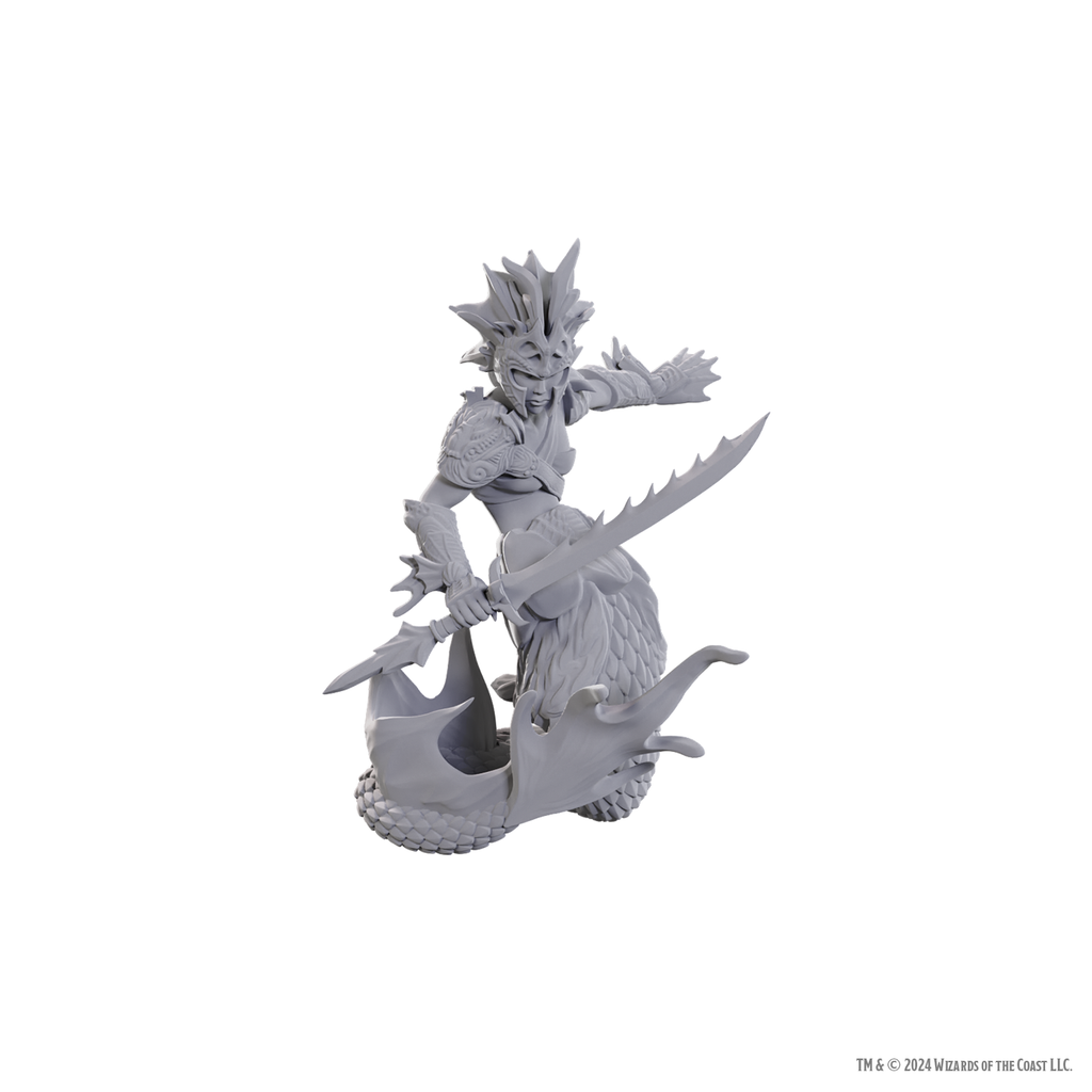 Dungeons & Dragons: Nolzur's Marvelous Unpainted Miniatures- Merfolk Scout W25