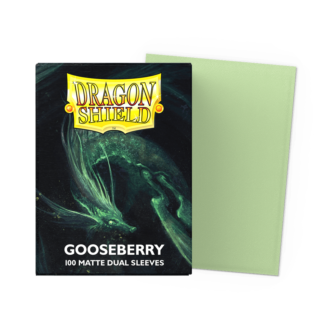Dragon Shield Card Sleeves: Matte Dual: Gooseberry (100)