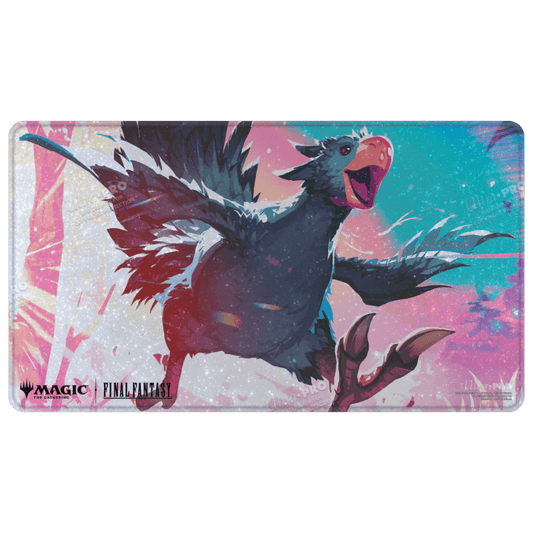 Magic TCG: Final Fantasy Holofoil Playmat Black Chocobo