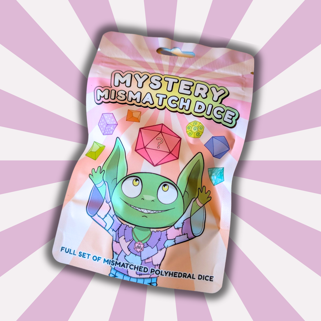 Mystery Dice Goblin Mystery Mismatched Dice