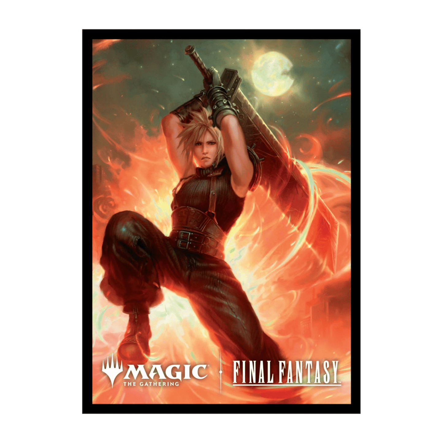 Magic The Gathering TCG: Final Fantasy 100ct sleeves Cloud