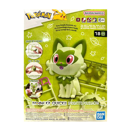 Sprigatito Pokemon Model Kit