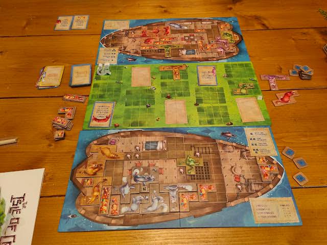 The Isle of the Cats Duel Board Game