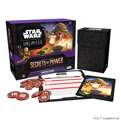 Star Wars: Unlimited Secrets of Power Prerelease Box