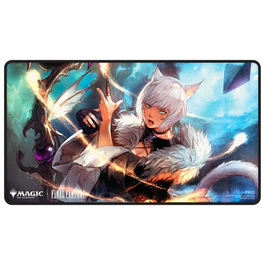 Magic TCG: Final Fantasy Black Stitched Playmat Premium Z