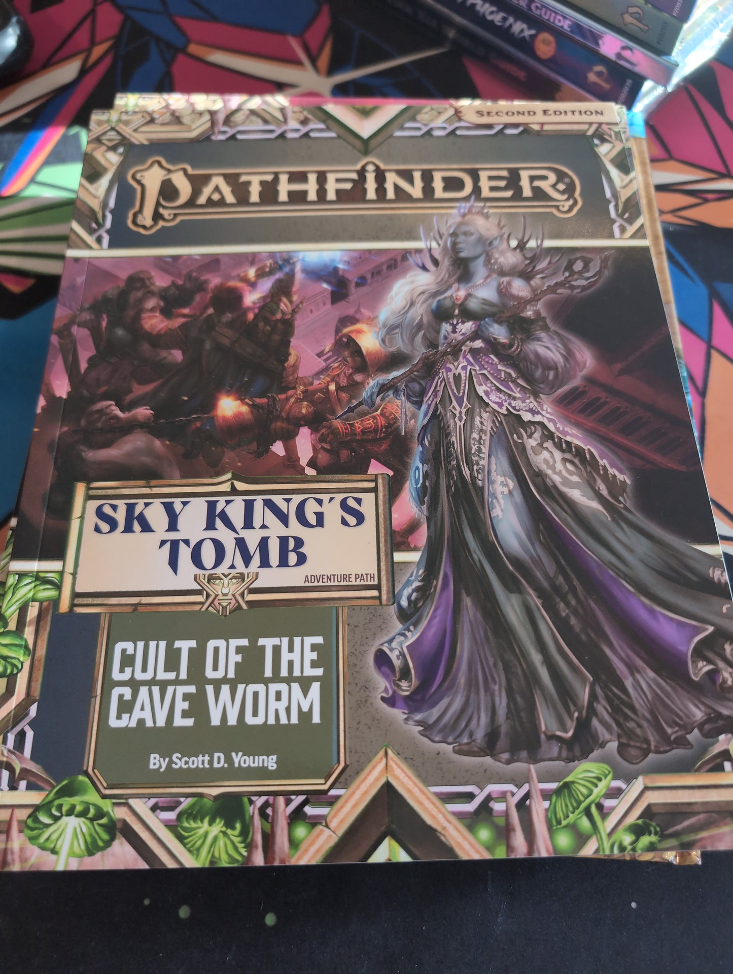 Pathfinder RPG: Adventure Path- Sky King's Tomb Part 2 of 3- Cult of the Cave Worm