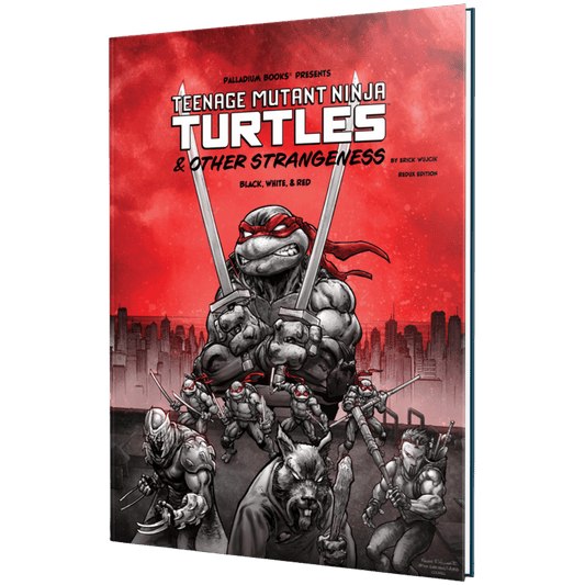 Teenage Mutant Ninja Turtles & Other Strangeness White & Red Edition RPG Book