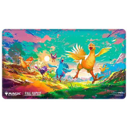 Magic TCG: Final Fantasy Holofoil Playmat Chocobos
