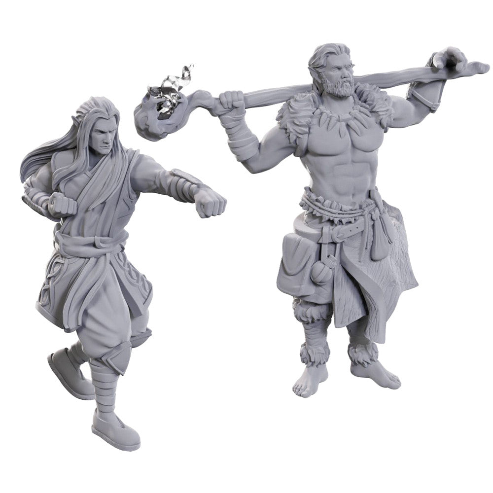 Dungeons & Dragons: Nolzur's Marvelous Unpainted Miniatures- Archdruid & Martial Adept W24