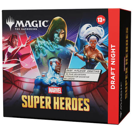 Magic The Gathering TCG Marvel Superheroes Draft Night