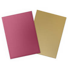 Dragon Shield Card Sleeves: Matte Dual: Pomegranate & Gold
