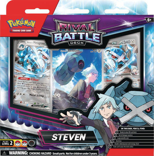 Pokemon TCG: Rival Battle Deck - Steven