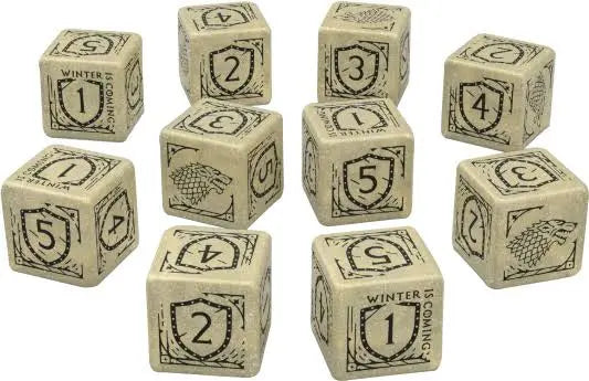 Game Of Thrones Dice: Stark (10)