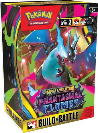 Pokemon TCG: Mega Evolution- Phantasmal Flames Build & Battle Box