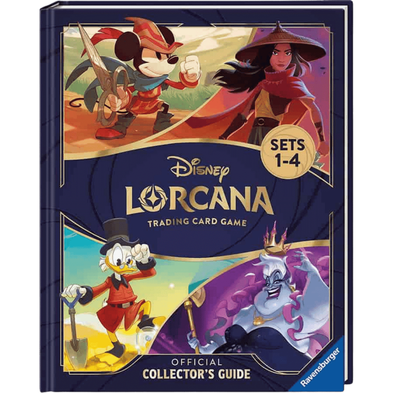 Disney Lorcana TCG: Official Collectors Guide sets 1-4