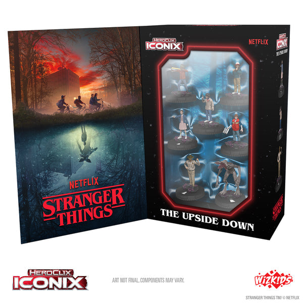 Stranger Things Heroclix Iconix: The Upside Down