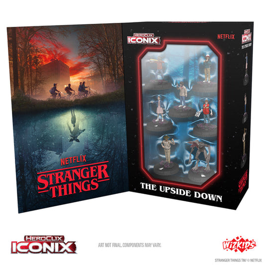 Stranger Things Heroclix Iconix: The Upside Down