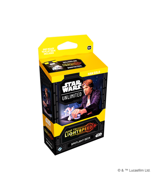 Star Wars Unlimited- Jump to Lightspeed Spotlight Deck Han Solo