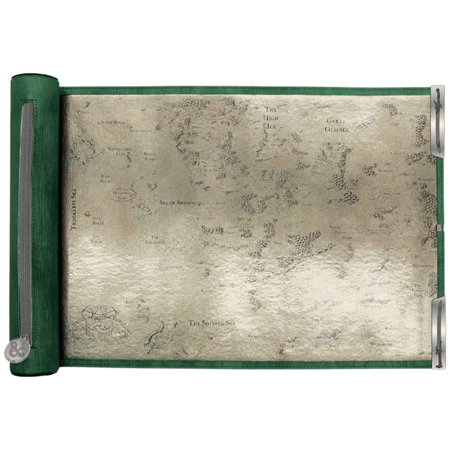 Dungeons & Dragons RPG: Artifacts Across Eternities : Drizzt & The Forgotten Realms Dice Scroll Map