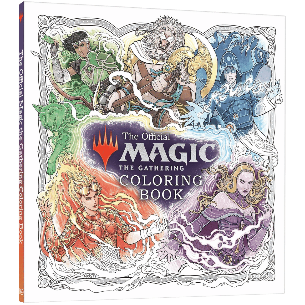 The Official Magic The Gathering Coloring Book