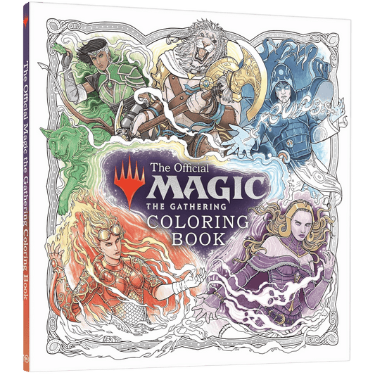 The Official Magic The Gathering Coloring Book