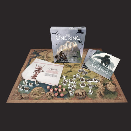 The One Ring RPG: Starter Set- Over Hill and Under Hill