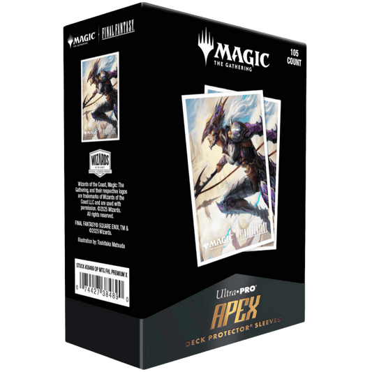 Magic The Gathering TCG: Final Fantasy 105ct Apex Deck Protector Sleeves Kain