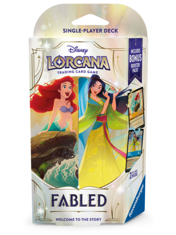 Disney Lorcana TCG: Fabled- Starter Deck Mulan/ Ariel