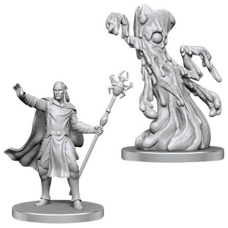 D&D Nolzur's Marvelous Unpainted Miniatures: Drow Mage & Yochlol
