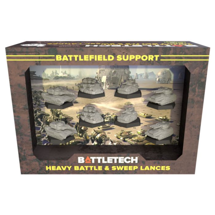 BattleTech: Mercenaries Forcepack- Battlefield Support Heavy Battle & Sweep Lances