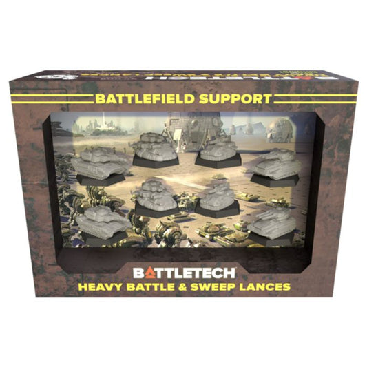 BattleTech: Mercenaries Forcepack- Battlefield Support Heavy Battle & Sweep Lances