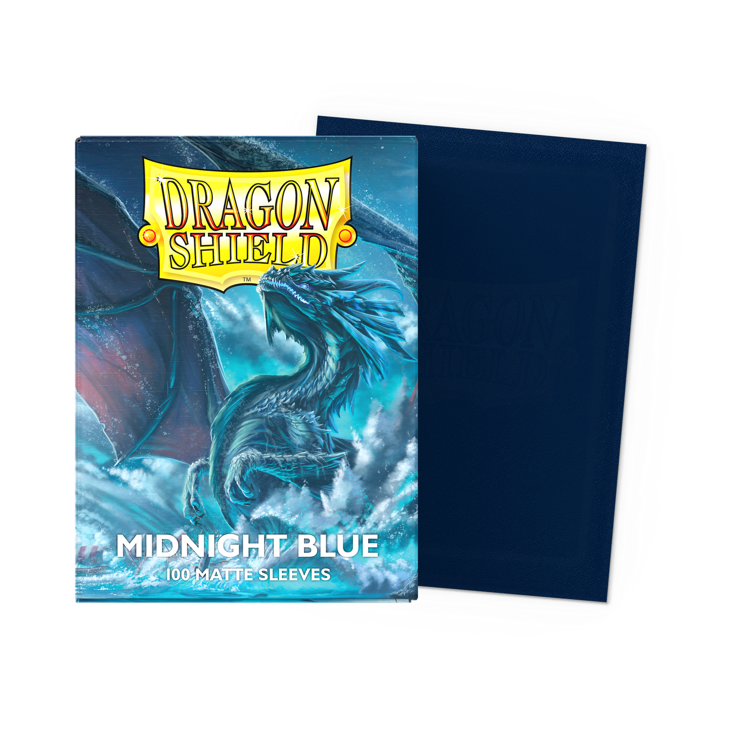 Dragon Shield Card Sleeves: Matte Midnight Blue