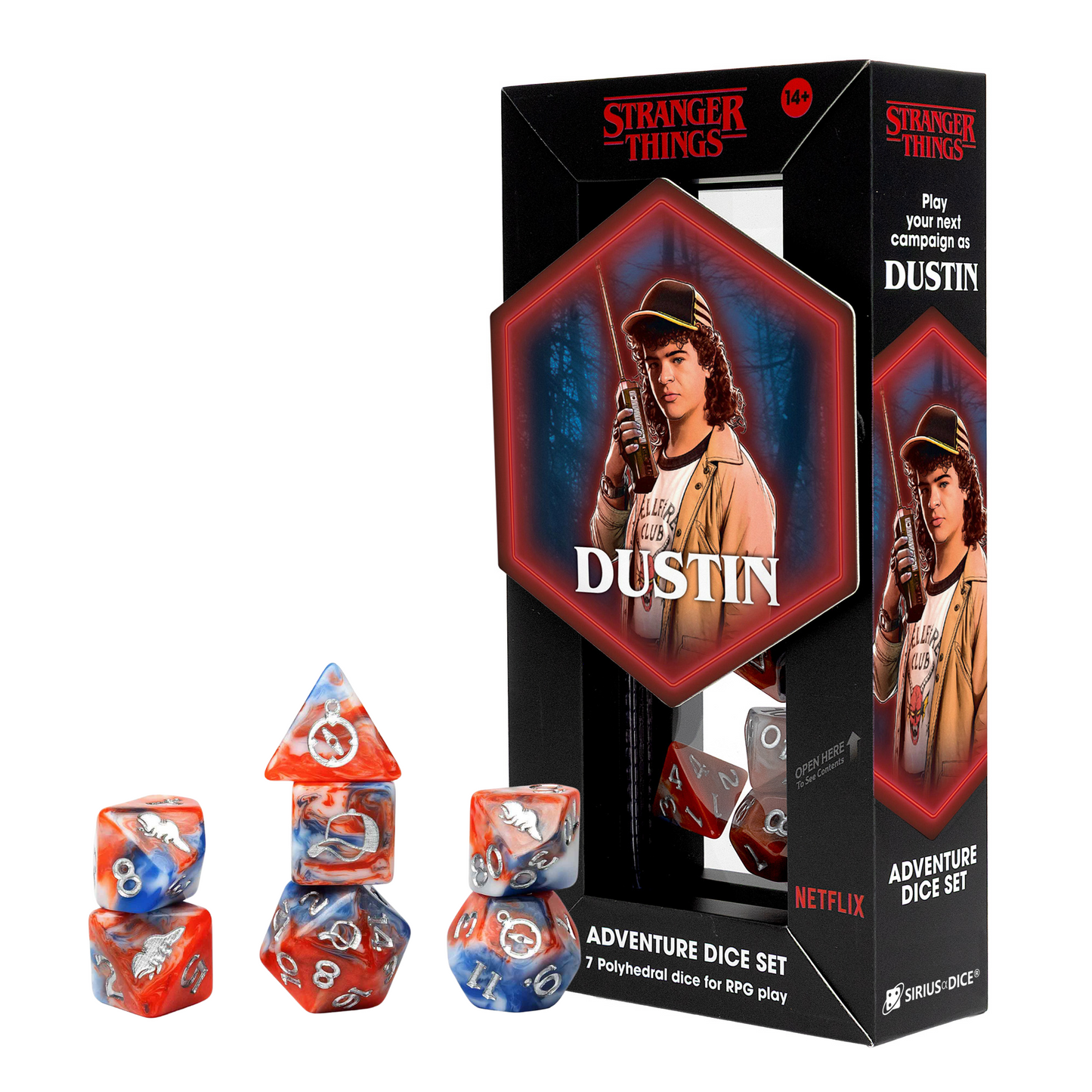 Stranger Things: Adventure Dice- Dustin