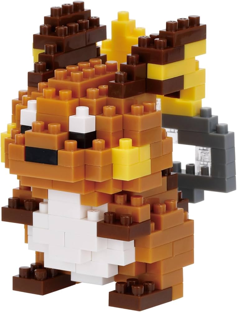 Raichu Pokemon Nanoblock