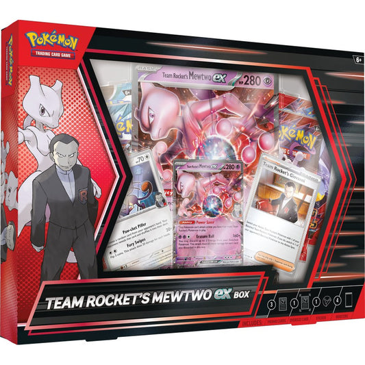 Pokemon TCG: Team Rocket's Mewtwo Ex Box
