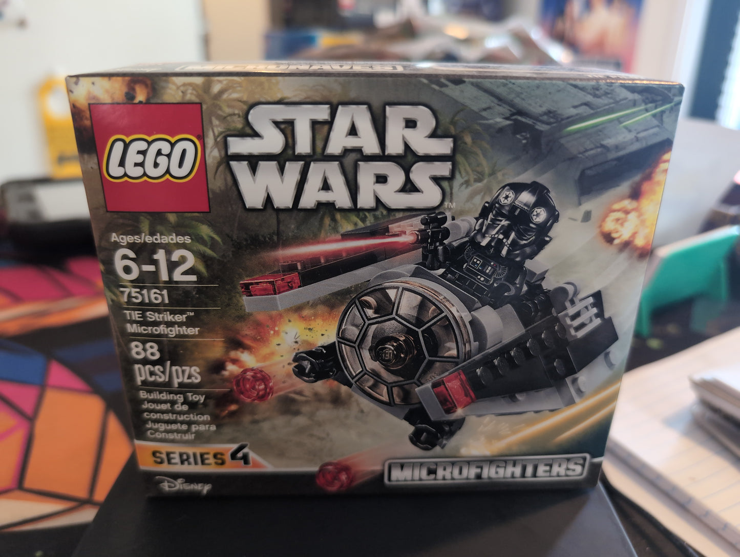 LEGO Star Wars TIE Striker Microfighter 75161 Fighter Pilot NEW Factory Sealed