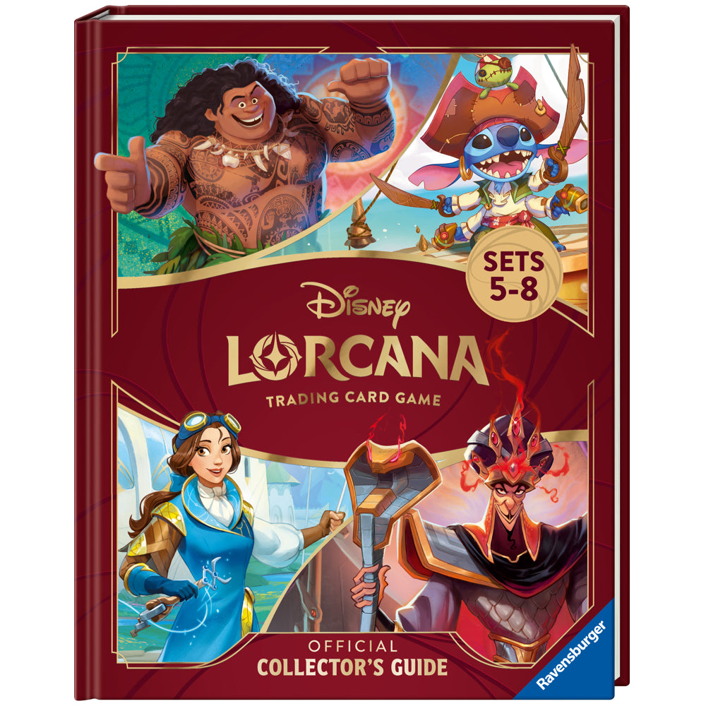 Disney Lorcana TCG: Official Collectors Guide sets 5-8