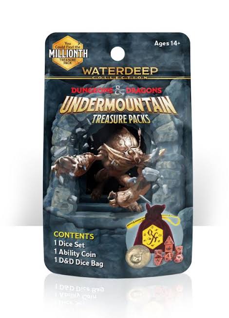 Dungeons & Dragons: Undermountain Treasure Blind Box