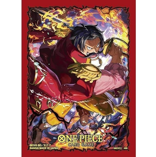 One Piece TCG Sleeves Set 12 Gol D. Roger