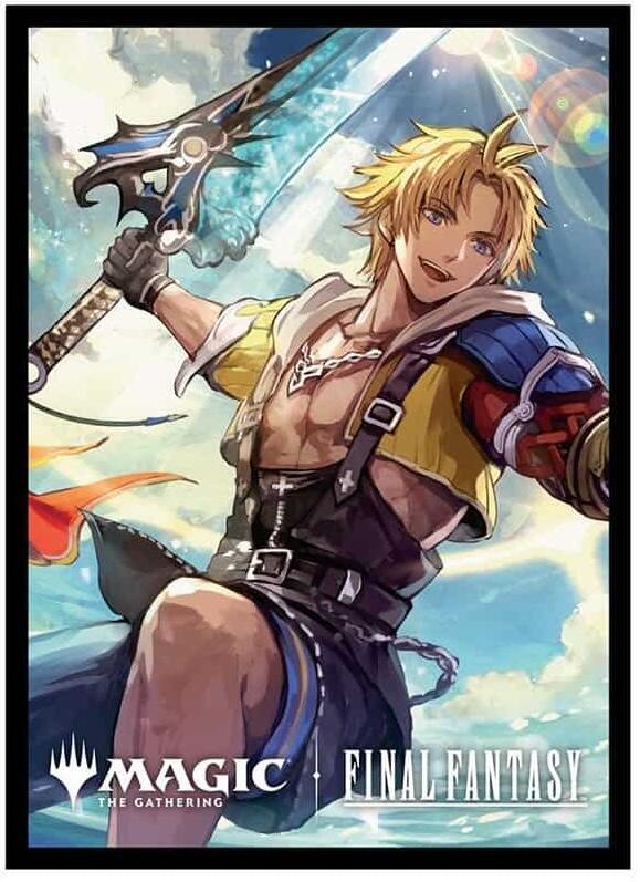 Magic The Gathering TCG: Final Fantasy 100ct sleeves Tidus