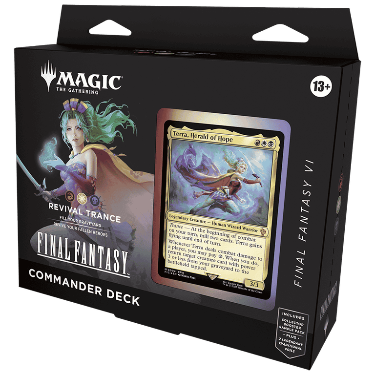 Magic The Gathering FF Revival Trance Commander Deck