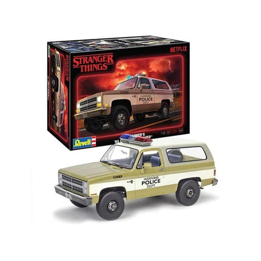 Jim Hopper's 1985 Chevy K5 Blazer Stranger Things Model Kit