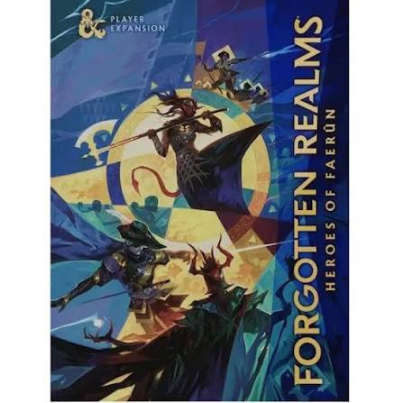 D&D RPG Forgotten Realms- Heroes of Faerun Alternate Hardcover