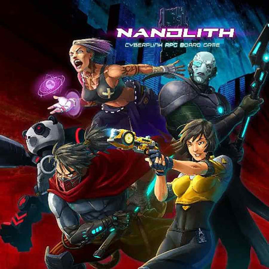 Nanolith Cyberpunk RPG Board Game