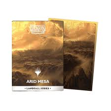 Dragon Shield: Matte Dual Art- Magic the Gathering Landfall series- Arid Mesa