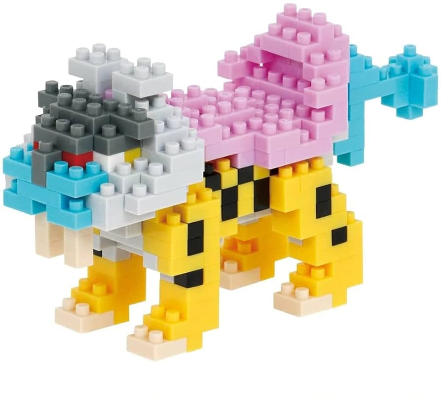 Raikou Pokemon Nanoblock