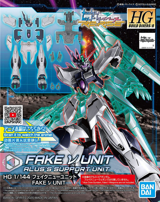 HG 1/144 Fake Nu Unit Gundam Model Kit