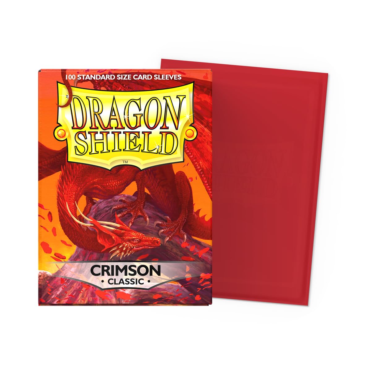 Dragon Shield Card Sleeves: Classic Crimson